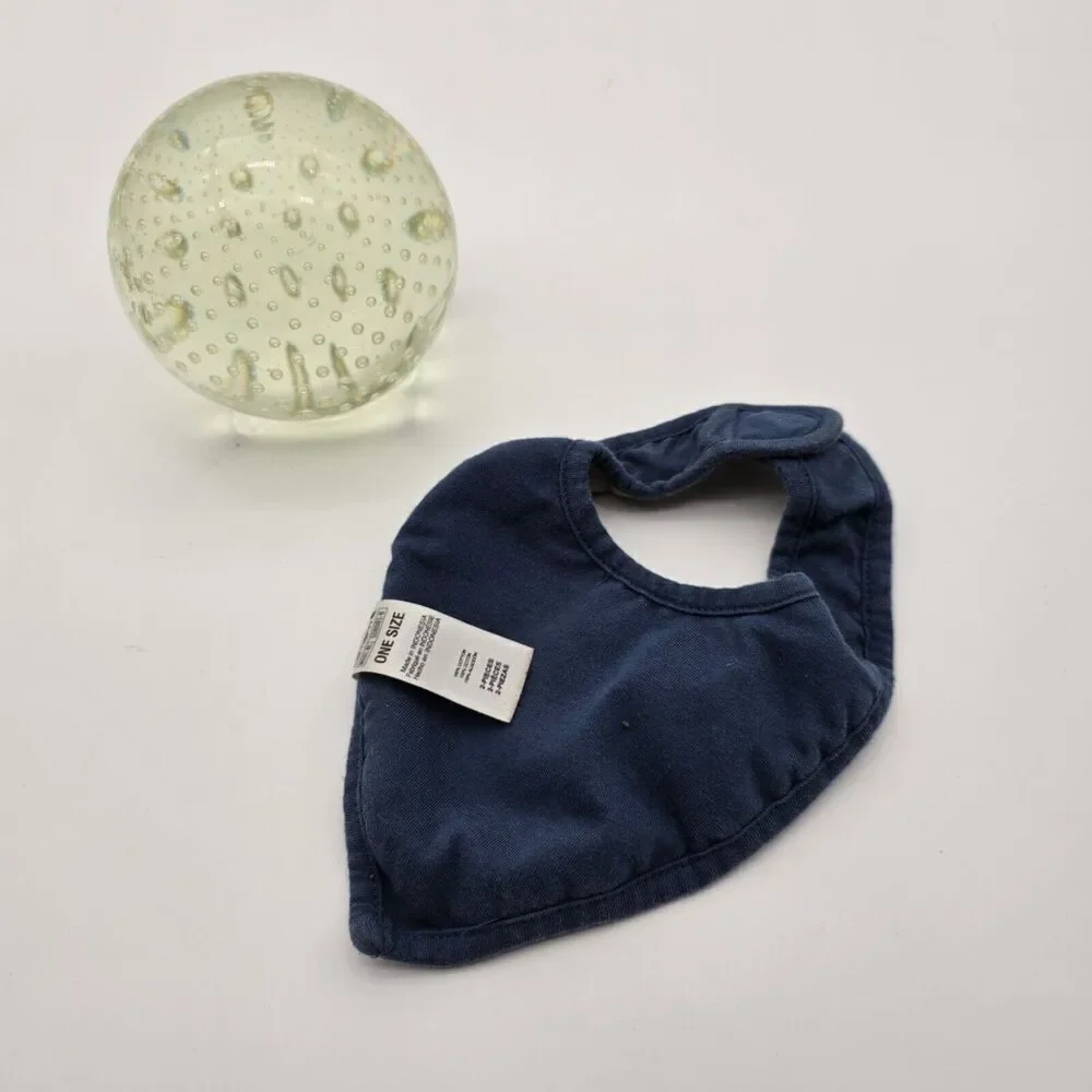 Carhartt Baby Bib Feeding Unisex Shower Gift Bandanna Brown Blue Farm One Size